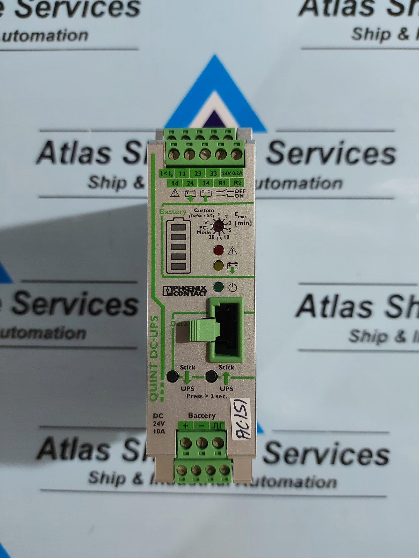 PHOENIX CONTACT QUINT-UPC/24DC/24DC/10 POWER SUPPLY